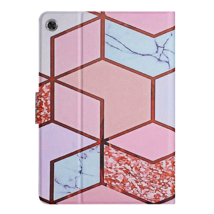 Marble Pattern Smart Leather Tablet Case, For Lenovo M10 Plus, For Lenovo Tab P11