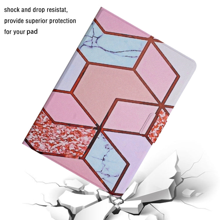 Marble Pattern Smart Leather Tablet Case, For Lenovo M10 Plus, For Lenovo Tab P11