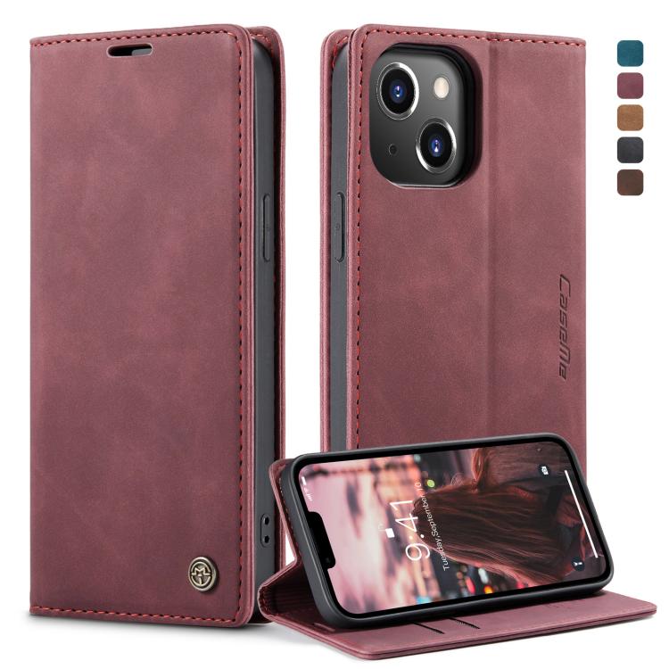 CaseMe-013 Multifunctional Retro Frosted Leather Phone Case, For iPhone 14, For iPhone 14 Plus, For iPhone 14 Pro, For iPhone 14 Pro Max