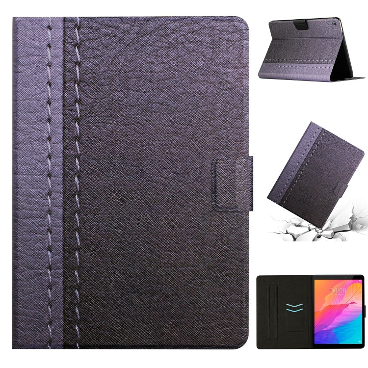 Stitching Solid Color Leather Tablet Case, For Huawei MatePad T8, For Huawei MatePad T10s