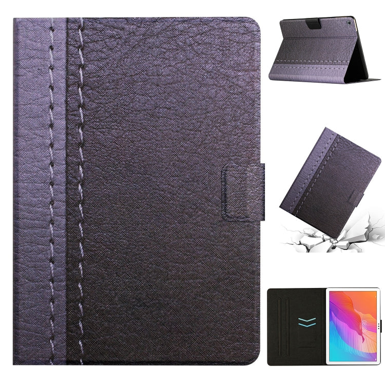 Stitching Solid Color Leather Tablet Case, For Huawei MatePad T8, For Huawei MatePad T10s
