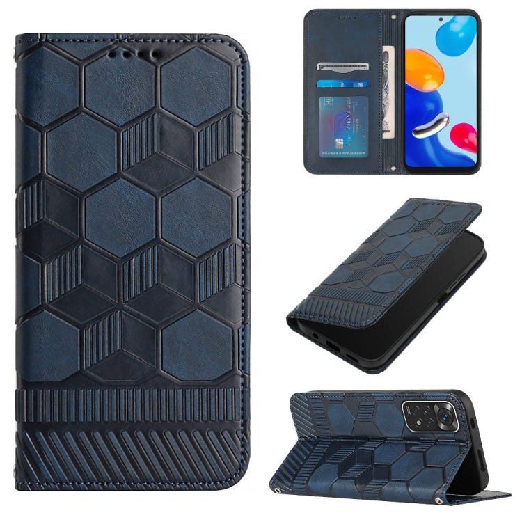 Football Texture Magnetic Leather Flip Phone Case, For Samsung Galaxy A03 164mm, For Samsung Galaxy A03s 164mm India, For Samsung Galaxy A03s 165.8mm US Version, For Samsung Galaxy A03s 166.5mm EU Version