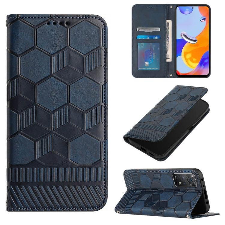 Football Texture Magnetic Leather Flip Phone Case, For Samsung Galaxy A03 164mm, For Samsung Galaxy A03s 164mm India, For Samsung Galaxy A03s 165.8mm US Version, For Samsung Galaxy A03s 166.5mm EU Version
