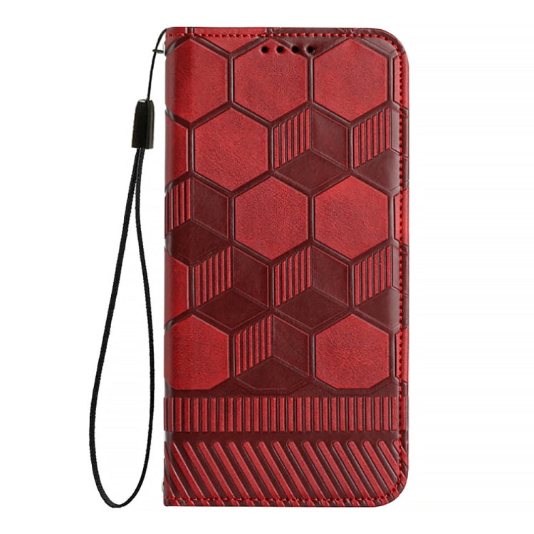 Football Texture Magnetic Leather Flip Phone Case, For Xiaomi Redmi Note 11T Pro, For Xiaomi Poco M4 5G, For Xiaomi Poco M4 Pro 4G, For Xiaomi Poco M4 Pro 5G