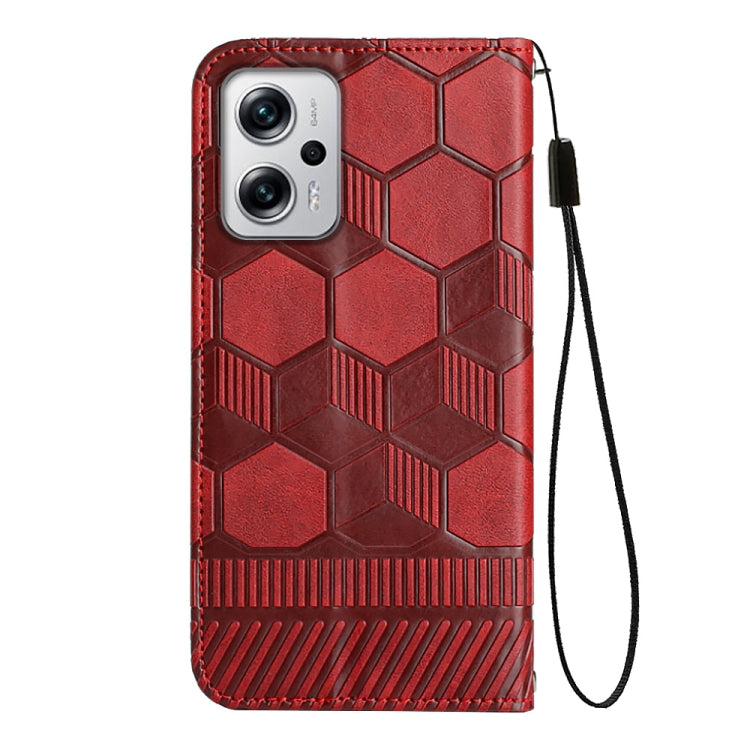 Football Texture Magnetic Leather Flip Phone Case, For Samsung Galaxy A12 5G / M12 / F12, For Samsung Galaxy A13 5G, For Samsung Galaxy A23 5G, For Samsung Galaxy A33 5G