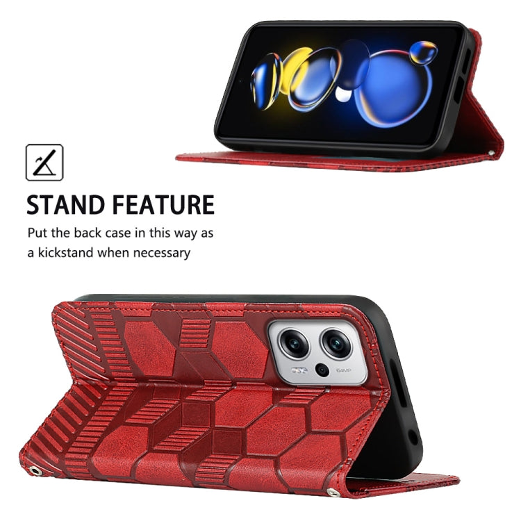 Football Texture Magnetic Leather Flip Phone Case, For Samsung Galaxy A12 5G / M12 / F12, For Samsung Galaxy A13 5G, For Samsung Galaxy A23 5G, For Samsung Galaxy A33 5G