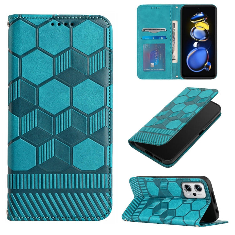 Football Texture Magnetic Leather Flip Phone Case, For Samsung Galaxy A12 5G / M12 / F12, For Samsung Galaxy A13 5G, For Samsung Galaxy A23 5G, For Samsung Galaxy A33 5G