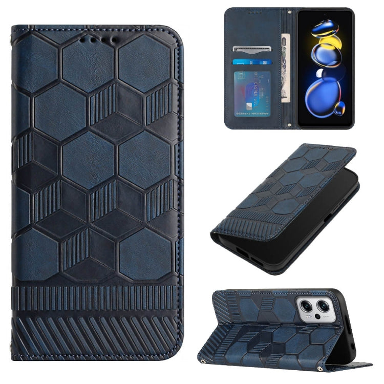 Football Texture Magnetic Leather Flip Phone Case, For Samsung Galaxy A12 5G / M12 / F12, For Samsung Galaxy A13 5G, For Samsung Galaxy A23 5G, For Samsung Galaxy A33 5G