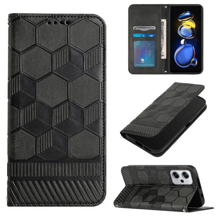 Football Texture Magnetic Leather Flip Phone Case, For Samsung Galaxy A12 5G / M12 / F12, For Samsung Galaxy A13 5G, For Samsung Galaxy A23 5G, For Samsung Galaxy A33 5G