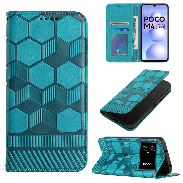 Football Texture Magnetic Leather Flip Phone Case, For Samsung Galaxy A12 5G / M12 / F12, For Samsung Galaxy A13 5G, For Samsung Galaxy A23 5G, For Samsung Galaxy A33 5G
