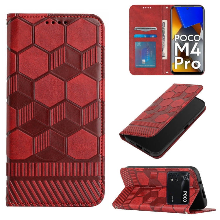 Football Texture Magnetic Leather Flip Phone Case, For Samsung Galaxy A12 5G / M12 / F12, For Samsung Galaxy A13 5G, For Samsung Galaxy A23 5G, For Samsung Galaxy A33 5G