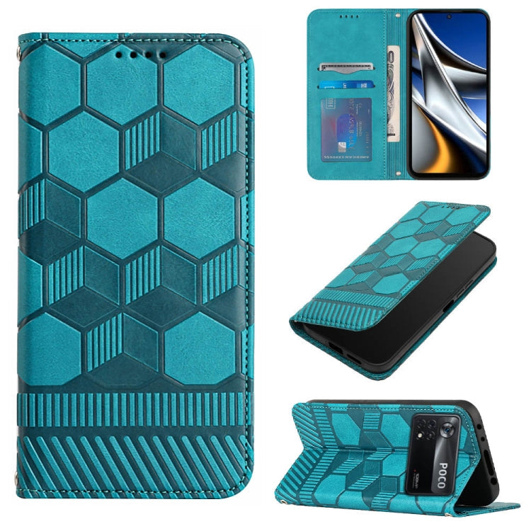 Football Texture Magnetic Leather Flip Phone Case, For Samsung Galaxy A12 5G / M12 / F12, For Samsung Galaxy A13 5G, For Samsung Galaxy A23 5G, For Samsung Galaxy A33 5G