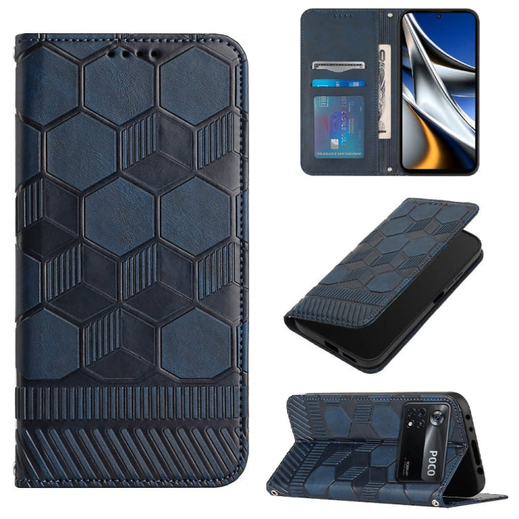 Football Texture Magnetic Leather Flip Phone Case, For Samsung Galaxy A12 5G / M12 / F12, For Samsung Galaxy A13 5G, For Samsung Galaxy A23 5G, For Samsung Galaxy A33 5G