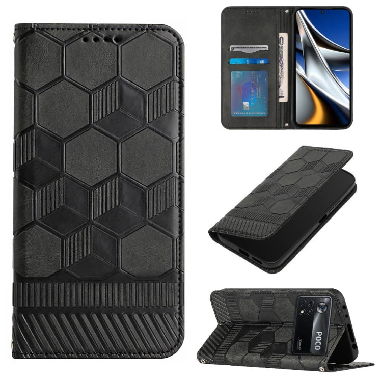 Football Texture Magnetic Leather Flip Phone Case, For Samsung Galaxy A12 5G / M12 / F12, For Samsung Galaxy A13 5G, For Samsung Galaxy A23 5G, For Samsung Galaxy A33 5G