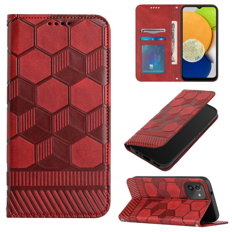 Football Texture Magnetic Leather Flip Phone Case, For Samsung Galaxy A53 5G, For Samsung Galaxy A73 5G, For Samsung Galaxy S20 FE 2022 / S20 FE 5G&4G / S20 Lite / S20 Fan Edition, For Samsung Galaxy S21 5G