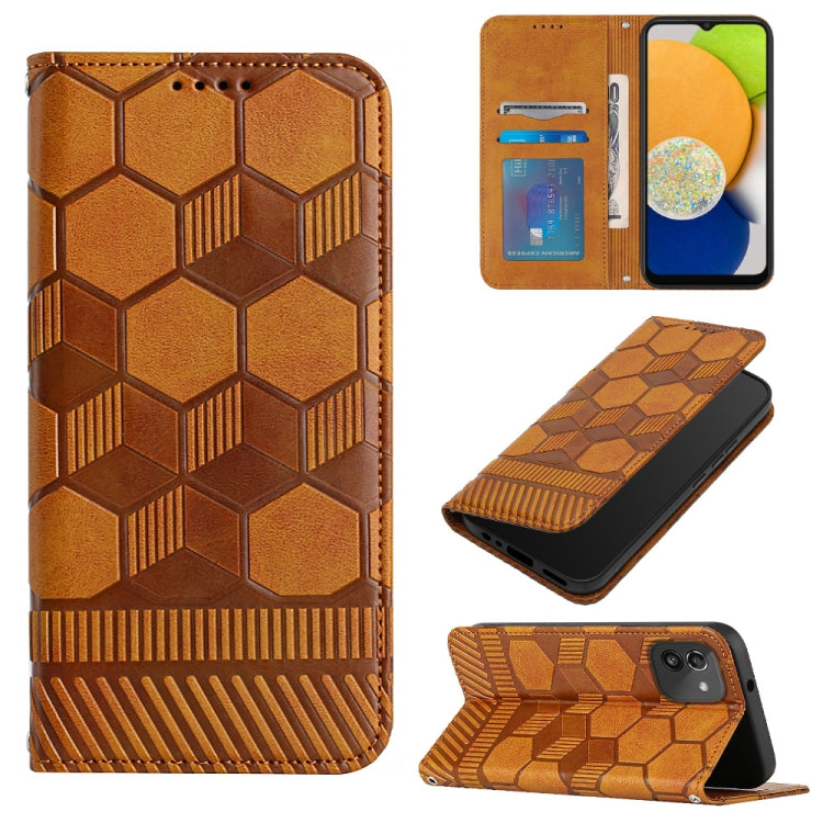 Football Texture Magnetic Leather Flip Phone Case, For Samsung Galaxy A53 5G, For Samsung Galaxy A73 5G, For Samsung Galaxy S20 FE 2022 / S20 FE 5G&4G / S20 Lite / S20 Fan Edition, For Samsung Galaxy S21 5G