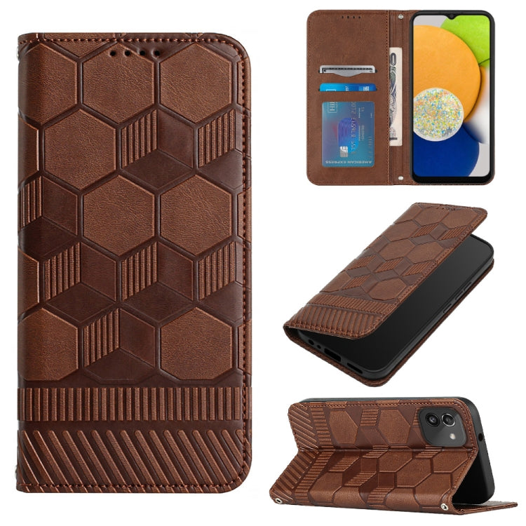 Football Texture Magnetic Leather Flip Phone Case, For Samsung Galaxy A53 5G, For Samsung Galaxy A73 5G, For Samsung Galaxy S20 FE 2022 / S20 FE 5G&4G / S20 Lite / S20 Fan Edition, For Samsung Galaxy S21 5G