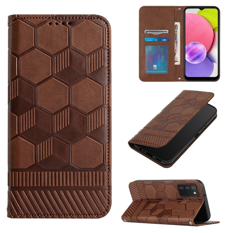 Football Texture Magnetic Leather Flip Phone Case, For Samsung Galaxy A53 5G, For Samsung Galaxy A73 5G, For Samsung Galaxy S20 FE 2022 / S20 FE 5G&4G / S20 Lite / S20 Fan Edition, For Samsung Galaxy S21 5G