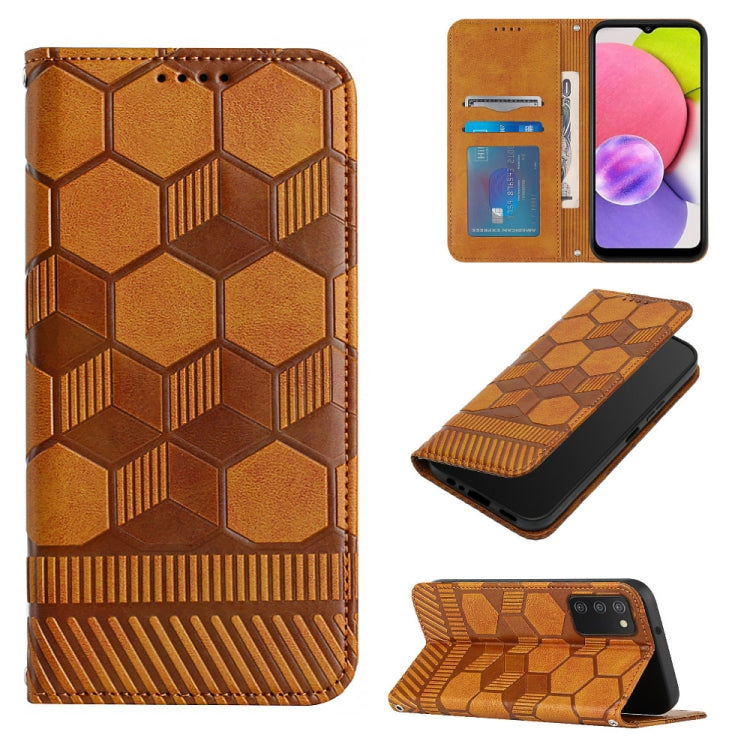 Football Texture Magnetic Leather Flip Phone Case, For Samsung Galaxy A53 5G, For Samsung Galaxy A73 5G, For Samsung Galaxy S20 FE 2022 / S20 FE 5G&4G / S20 Lite / S20 Fan Edition, For Samsung Galaxy S21 5G