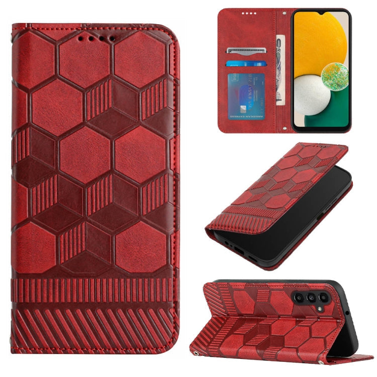 Football Texture Magnetic Leather Flip Phone Case, For Samsung Galaxy S21+ 5G, For Samsung Galaxy S21 Ultra 5G, For Samsung Galaxy S21 FE, For Samsung Galaxy S22 5G