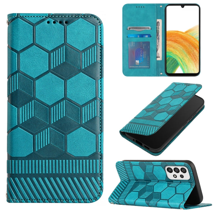 Football Texture Magnetic Leather Flip Phone Case, For Samsung Galaxy S21+ 5G, For Samsung Galaxy S21 Ultra 5G, For Samsung Galaxy S21 FE, For Samsung Galaxy S22 5G