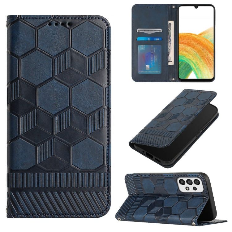 Football Texture Magnetic Leather Flip Phone Case, For Samsung Galaxy S21+ 5G, For Samsung Galaxy S21 Ultra 5G, For Samsung Galaxy S21 FE, For Samsung Galaxy S22 5G