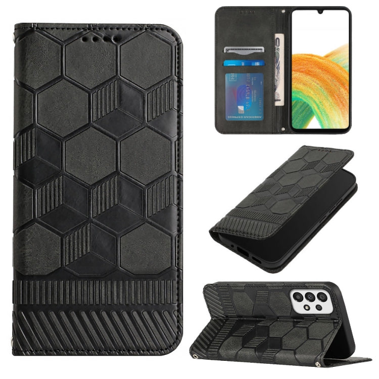Football Texture Magnetic Leather Flip Phone Case, For Samsung Galaxy S21+ 5G, For Samsung Galaxy S21 Ultra 5G, For Samsung Galaxy S21 FE, For Samsung Galaxy S22 5G