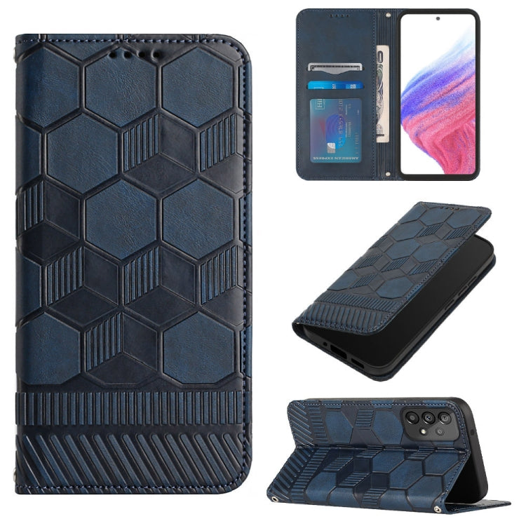 Football Texture Magnetic Leather Flip Phone Case, For Samsung Galaxy S22+ 5G, For Samsung Galaxy S22 Ultra 5G, For Samsung Galaxy A03 166mm, For Samsung Galaxy A13 4G