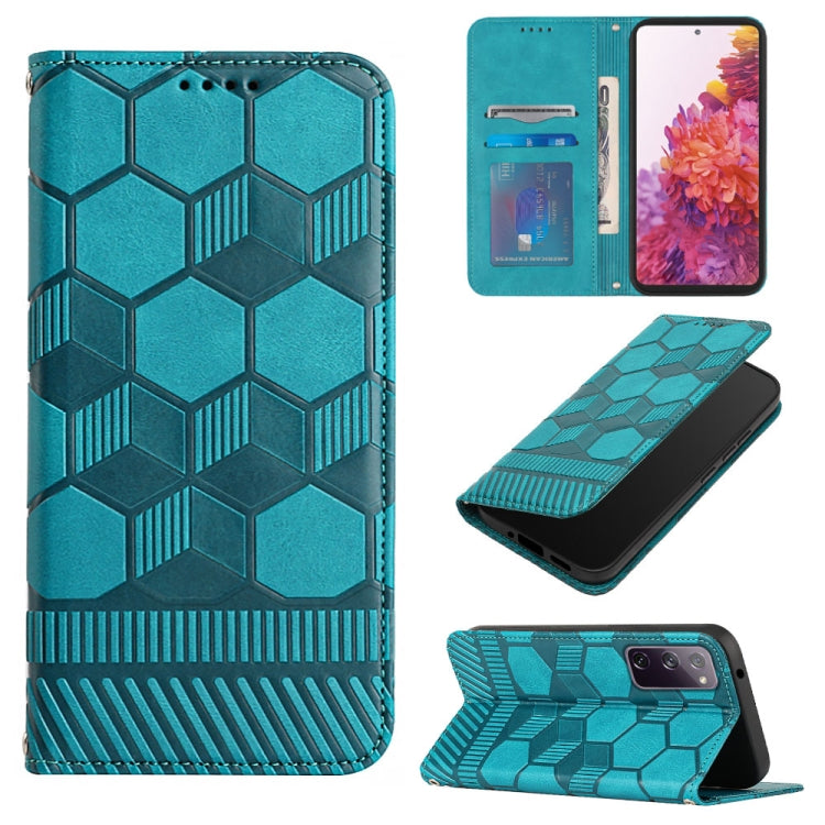 Football Texture Magnetic Leather Flip Phone Case, For Samsung Galaxy S22+ 5G, For Samsung Galaxy S22 Ultra 5G, For Samsung Galaxy A03 166mm, For Samsung Galaxy A13 4G