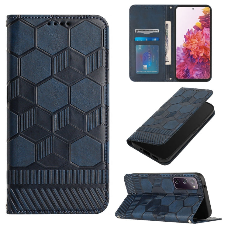 Football Texture Magnetic Leather Flip Phone Case, For Samsung Galaxy S22+ 5G, For Samsung Galaxy S22 Ultra 5G, For Samsung Galaxy A03 166mm, For Samsung Galaxy A13 4G