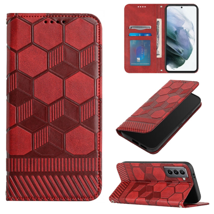 Football Texture Magnetic Leather Flip Phone Case, For Samsung Galaxy S22+ 5G, For Samsung Galaxy S22 Ultra 5G, For Samsung Galaxy A03 166mm, For Samsung Galaxy A13 4G