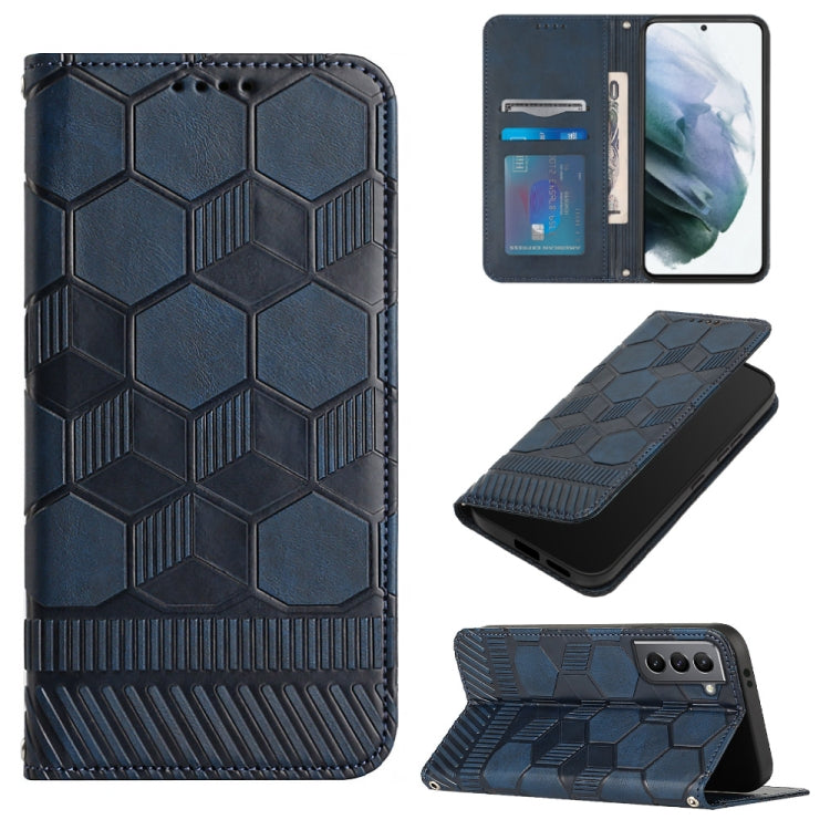 Football Texture Magnetic Leather Flip Phone Case, For Samsung Galaxy S22+ 5G, For Samsung Galaxy S22 Ultra 5G, For Samsung Galaxy A03 166mm, For Samsung Galaxy A13 4G