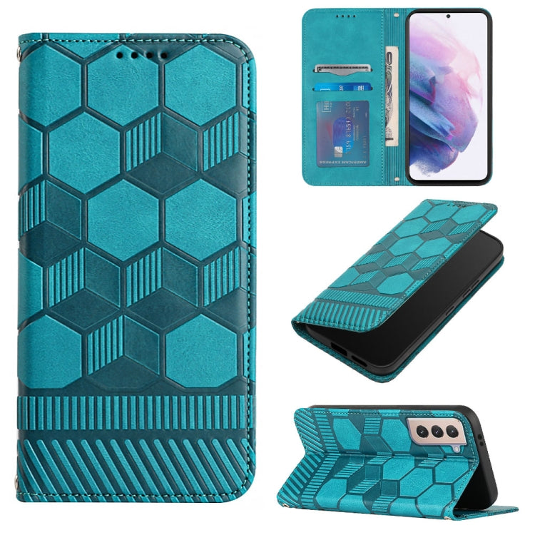 Football Texture Magnetic Leather Flip Phone Case, For Samsung Galaxy S21+ 5G, For Samsung Galaxy S21 Ultra 5G, For Samsung Galaxy S21 FE, For Samsung Galaxy S22 5G