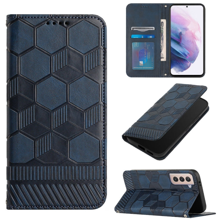 Football Texture Magnetic Leather Flip Phone Case, For Samsung Galaxy S21+ 5G, For Samsung Galaxy S21 Ultra 5G, For Samsung Galaxy S21 FE, For Samsung Galaxy S22 5G