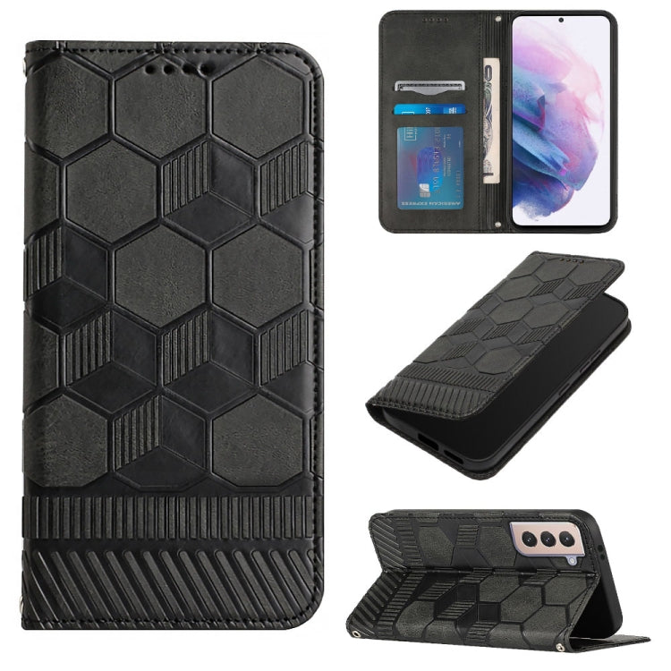 Football Texture Magnetic Leather Flip Phone Case, For Samsung Galaxy S21+ 5G, For Samsung Galaxy S21 Ultra 5G, For Samsung Galaxy S21 FE, For Samsung Galaxy S22 5G