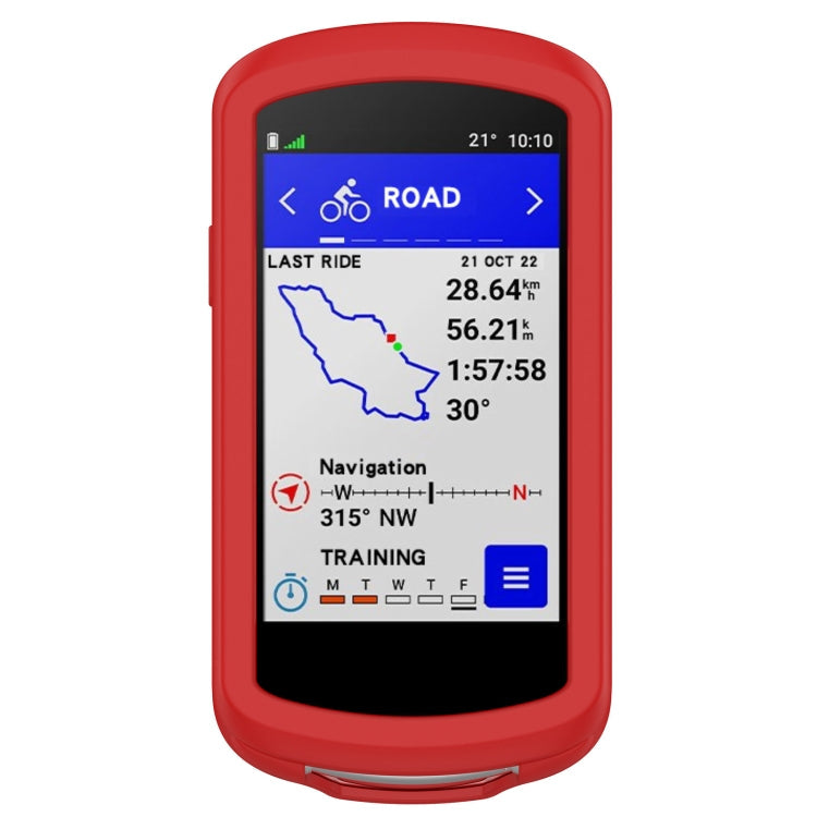 Full Back Cover Stopwatch Silicone Case, For Garmin Edge 1040