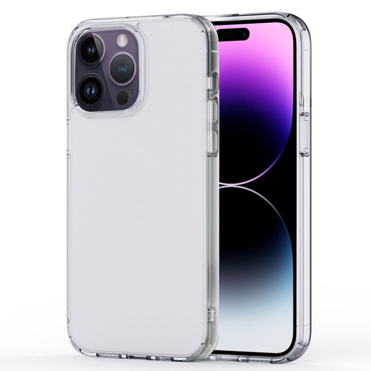 Crystal Clear Frosted Phone Case, For iPhone 14, For iPhone 14 Plus, For iPhone 14 Pro, For iPhone 14 Pro Max