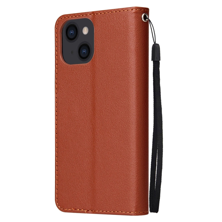 Multifunctional Horizontal Flip Leather Case with Three Card Slot, For iPhone 14, For iPhone 14 Plus, For iPhone 14 Pro