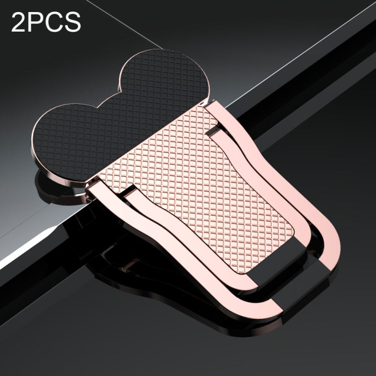 2 PCS Metal Foldable Laptop Stand Bracket