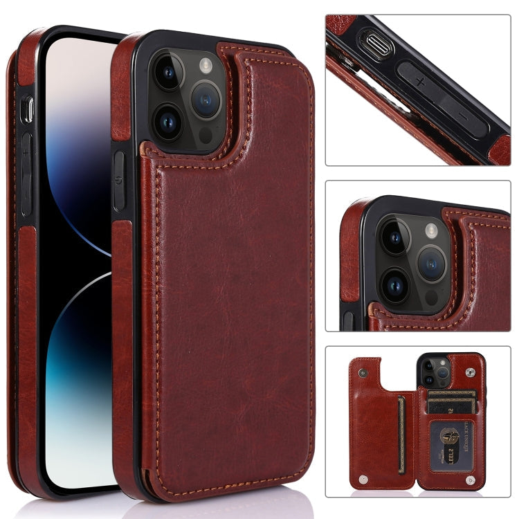 Double Buckle Phone Case, For iPhone 14 Pro Max, For iPhone 14 Pro, For iPhone 14