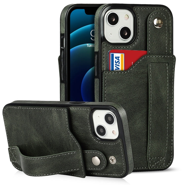 Wrist Strap Holder Phone Case, For iPhone 14 Plus