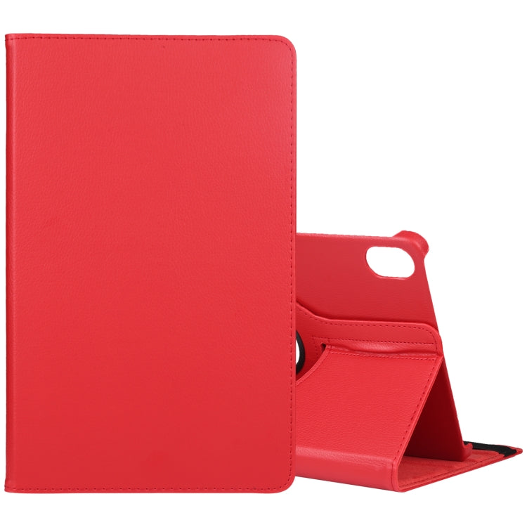 360 Degree Rotation Litchi Texture Flip Leather Tablet Case, For Honor Pad 8