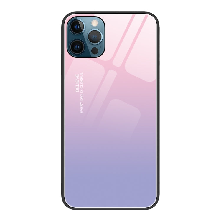 Colorful Painted Glass Phone Case, For iPhone 12 Pro Max