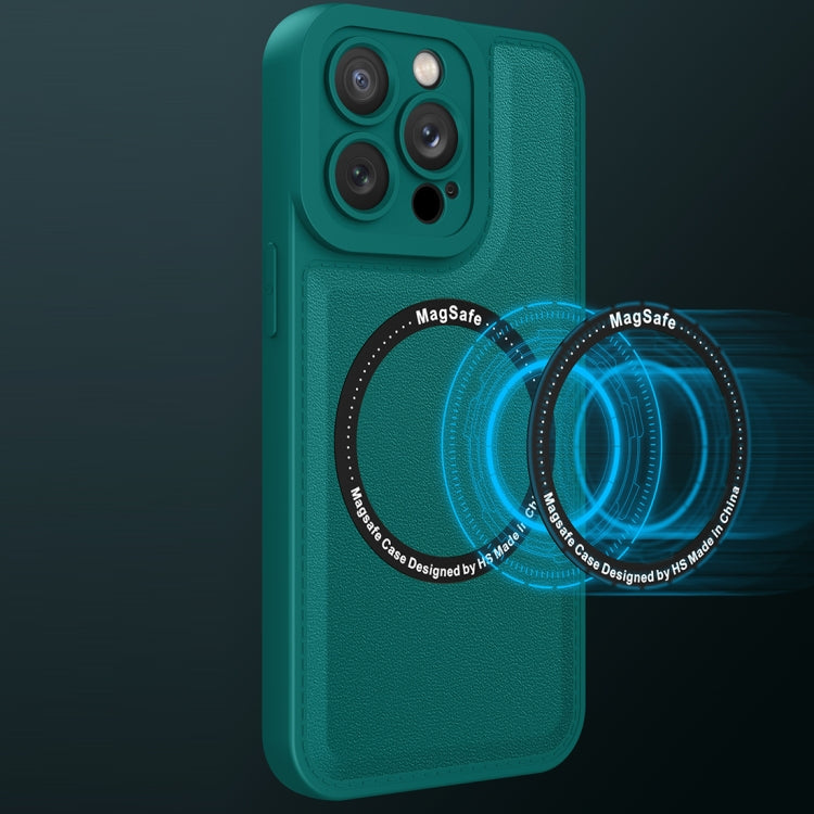 Magsafe Magnetic Plain Leather Phone Case, For iPhone 14, For iPhone 14 Plus, For iPhone 14 Pro, For iPhone 14 Pro Max, For iPhone 13, For iPhone 13 Pro