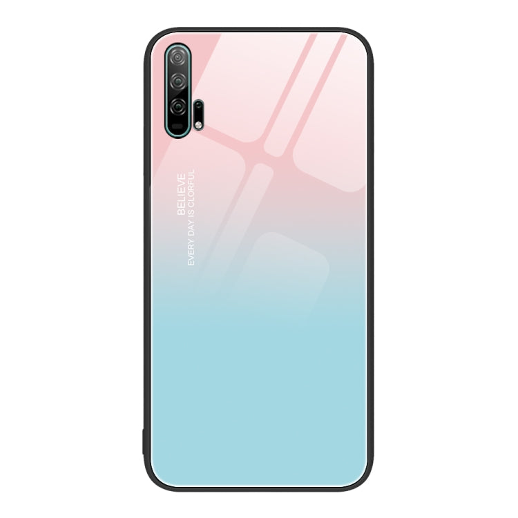 Colorful Painted Glass Phone Case, For Honor 20 Pro