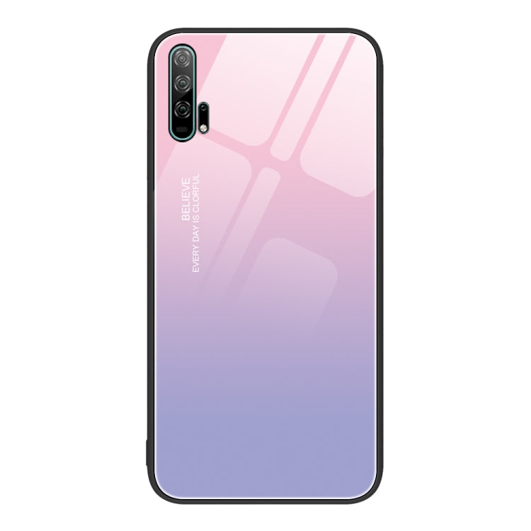 Colorful Painted Glass Phone Case, For Honor 20 Pro