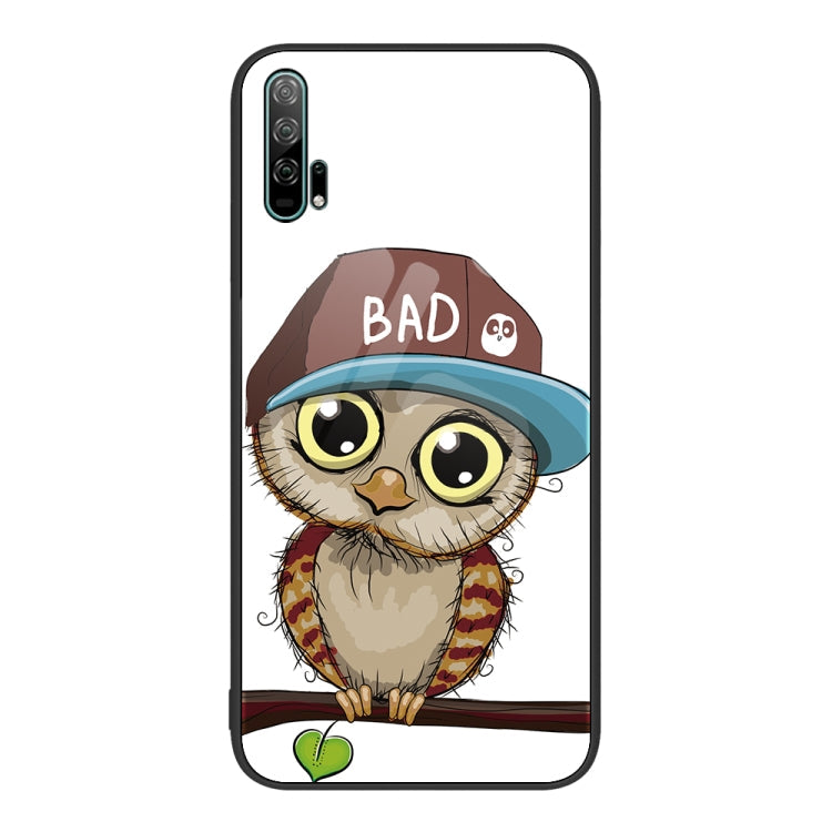 Colorful Painted Glass Phone Case, For Honor 20 Pro