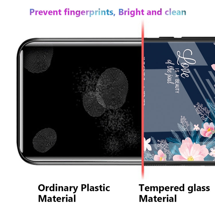 Colorful Painted Glass Phone Case, For Honor 20 Pro