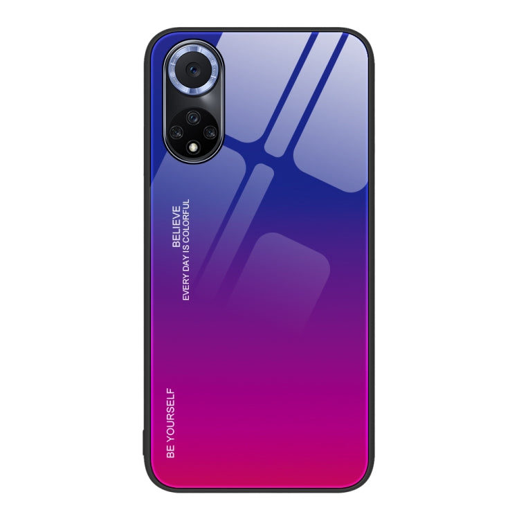 Gradient Color Glass Case, For Huawei nova 8 SE, For Huawei nova 9, For Huawei P30 Pro