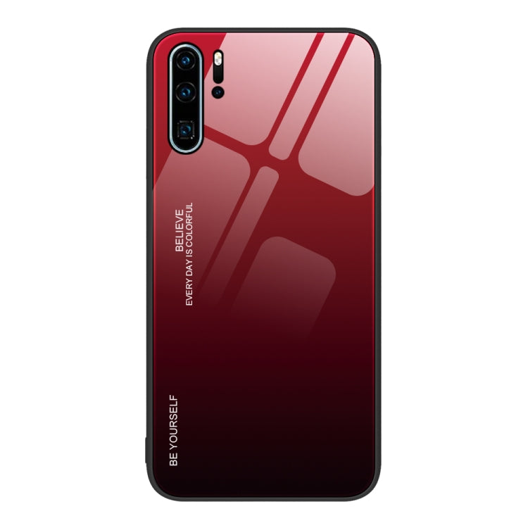 Gradient Color Glass Case, For Huawei nova 8 SE, For Huawei nova 9, For Huawei P30 Pro